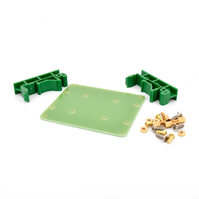 Top of one Raspberry Pi DIN RAIL Parallel Mounting Kit