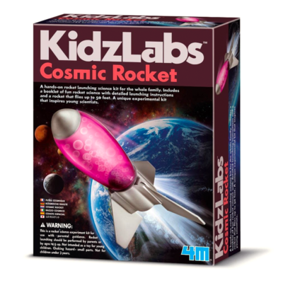 Scatola del kit di costruzione del razzo cosmico KidsLabs 1