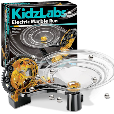 Assembled KidzLabs Electric Marble Track