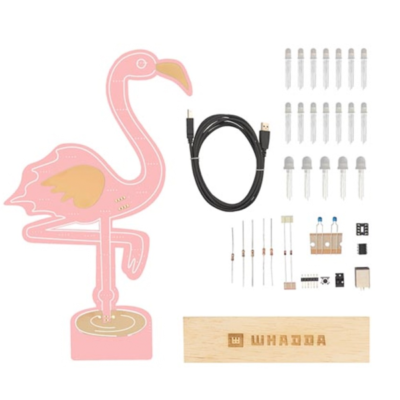 Flamingo XL Lötset mit Einzelteilen