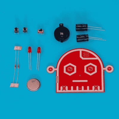 CircuitMess Capacitron with parts