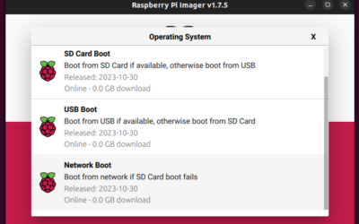 Raspberry Pi USB en Netwerk boot