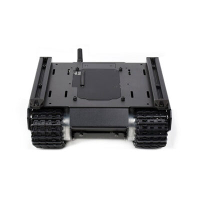 Front of robot chassis with caterpillar track