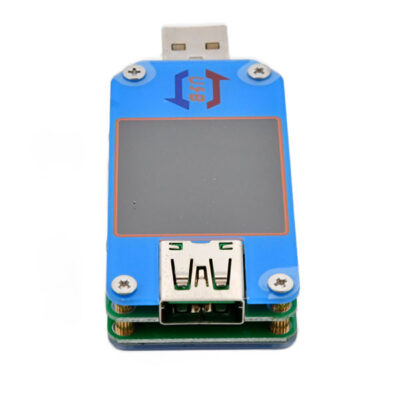 Achterkant UM25C USB Bluetooth Volt - Ampere - Vermogen Meter