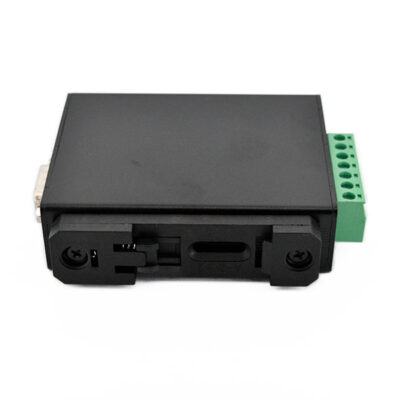 Server seriale con montaggio su guida laterale - Modulo Ethernet da RS232/485/422 a RJ45 - POE