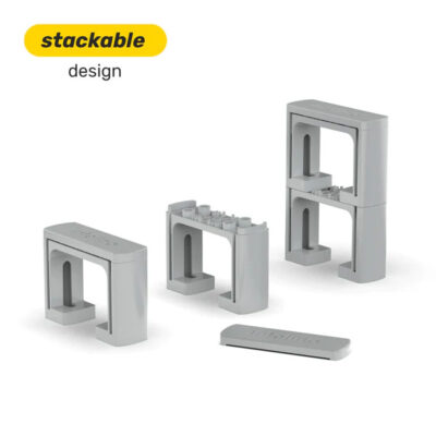 stackable intelino rail tower