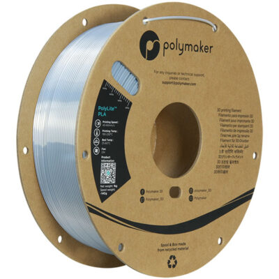 Filament Polymaker - PolyLite PLA Soie Argent - 1,75 mm - 1KG