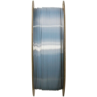 Bobina di filamento Polymaker - PolyLite PLA Silk Silver - 1,75 mm - 1 kg