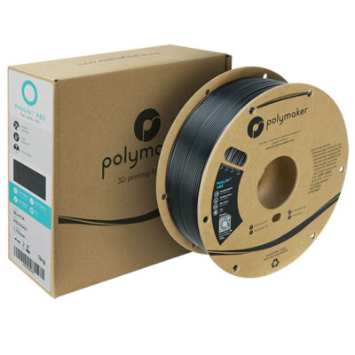 Filament Polymaker - PolyLite ABS Noir - 1,75 mm - 1 KG