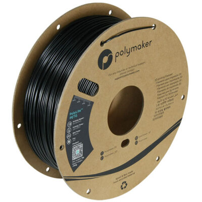 Polymaker-Filament – ​​PolyLite PETG Schwarz – 1,75 mm – 1 kg