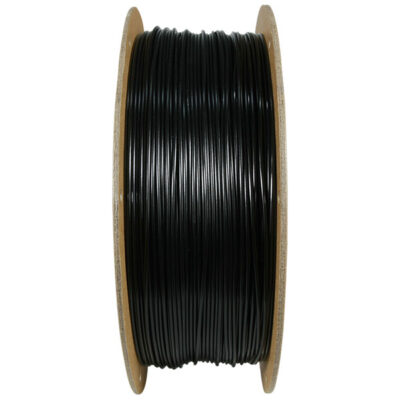 Zijkant spoel Polymaker Filament - PolyLite PETG Black - 1,75mm - 1KG