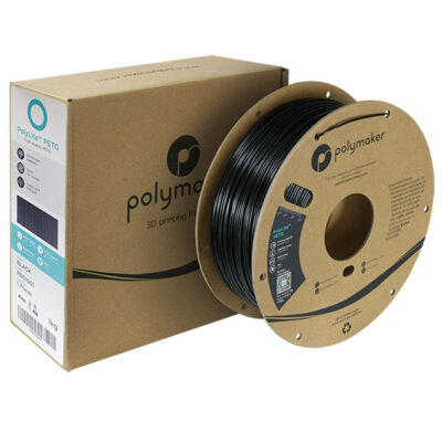 Polymaker-Filament – ​​PolyLite PETG Schwarz – 1,75 mm – 1 kg