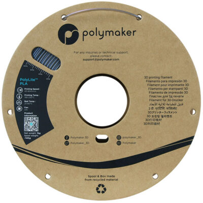 Spool Polymaker Filament - PolyLite PLA Starlight Mercury - 1,75mm - 1KG