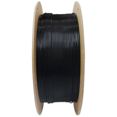 Seitliches Polymaker-Filament – ​​PolyMax PETG-ESD Schwarz – 1,75 mm – 0,5 kg