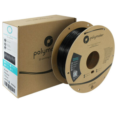 Polymaker-Filament – ​​PolyMax PETG-ESD Schwarz – 1,75 mm – 0,5 kg