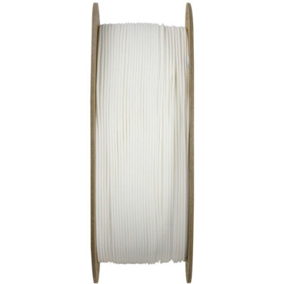 Zijkant spoel Polymaker Filament - PolyTerra PLA+ White - 1,75mm - 1KG