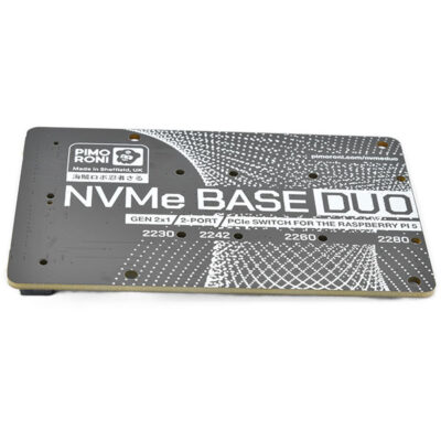 Onderkant Dubbele NVMe Base voor Raspberry Pi 5