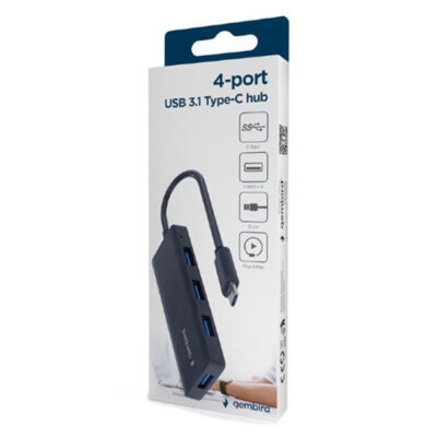 USB-C naar USB 3.1 4 poorts HUB
