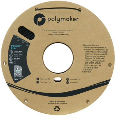 Zijkant Polymaker Filament - PolyLite PLA Galaxy Blue - 1,75mm - 1KG