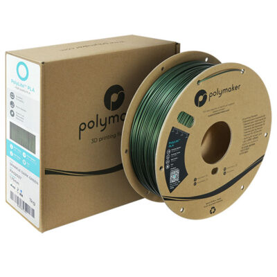 Polymaker Filament - PolyLite PLA Sparlke Dark Green - 1,75mm - 1KG met doos