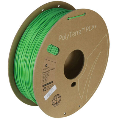 Polymaker Filament - PolyTerra PLA+ Green - 1,75mm - 1KG zijkant