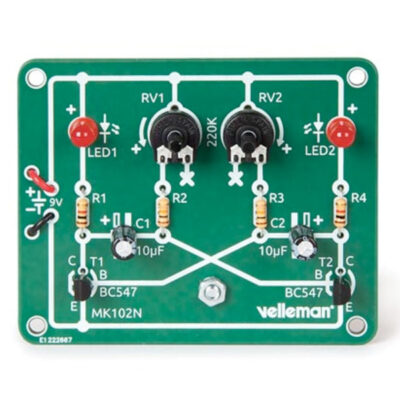 Knipperende Leds - Soldeer kit voorkant