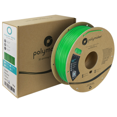 Polymaker Filament - PolyLite PETG Green - 1,75mm - 1KG met doos