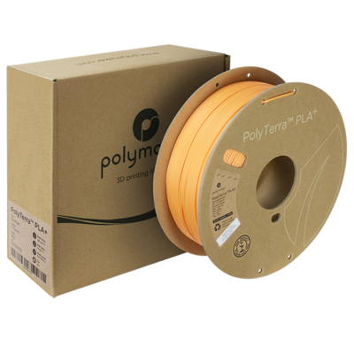 Polymaker Filament – PolyTerra PLA+ Orange – 1,75mm – 1KG met doos