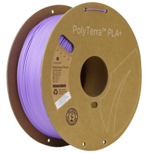 Zijkant Polymaker Filament – PolyTerra PLA+ Purple – 1,75mm – 1KG